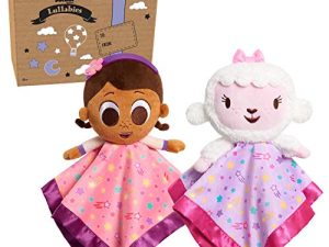 Just Play Disney Junior Music Lullabies Lovey Blankies 2-Piece