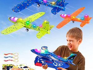 Lydaz 3 Pack Airplane Launcher Toys