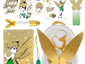 REAL LITTLES - Collectible Micro Disney Tinker Bell Backpack with 6 Surprise Toy Accessories Inside!
