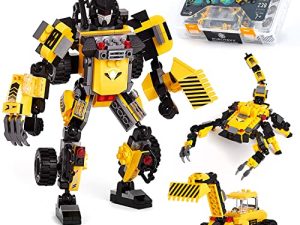 Robot Building Toy Gift for Boys