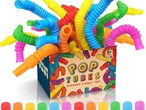 Mini Pop Tubes Fidget Toy 24 Pack