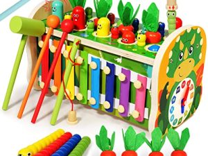 7 in 1 Wooden Montessori Toy for Toddlers