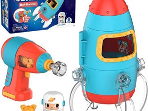 Educational Insights Design & Drill Bolt Buddies Rocket Take Apart Toy with Electric Toy Drill