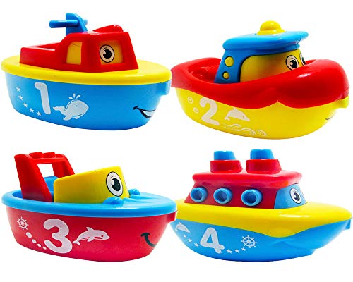 3 Bees & Me Bath Toys for Boys and Girls - Magnet Boat Set for Toddlers & Kids - Fun & Educational 3 Bees & Me Bath Toys for Boys and Girls - Magnet Boat Set for Toddlers & Kids - Fun & Educational