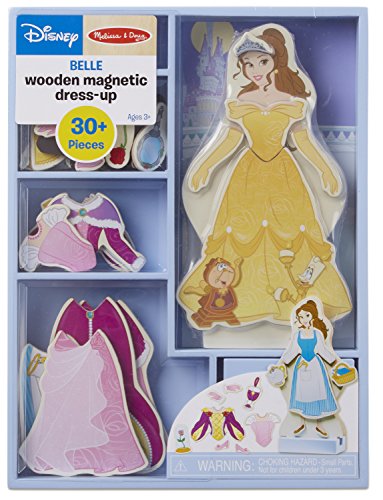 Melissa & Doug Disney Belle Magnetic Dress-Up Wooden Doll Pretend Play Set (30+ pcs) Melissa & Doug Disney Belle Magnetic Dress-Up Wooden Doll Pretend Play Set (30+ pcs)