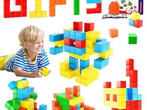 Hiwawind Magnetic Blocks Toddlers Toys