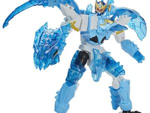 Power Rangers Dino Ptera Freeze Zord for Kids Ages 4 and Up Morphing Dino Robot Zord with Zord Link Mix-and-Match Custom Build System
