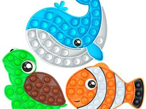 3 Pack Push Bubble Fidget Sensory Toys