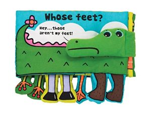 Melissa & Doug Soft Activity Baby Book - Whose Feet?