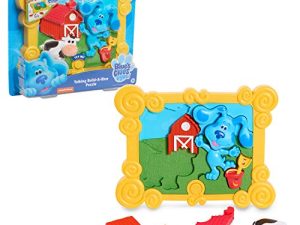 Just Play Blue’s Clues & You! Talking Build-a-Blue 9-Piece 3D Puzzle