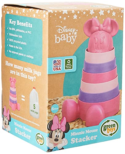 Green Toys Disney Baby Exclusive - Minnie Mouse Stacker Green Toys Disney Baby Exclusive - Minnie Mouse Stacker