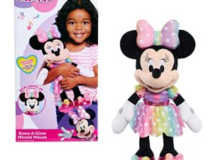 Just Play Minnie Mouse Bows-A-Glow Plush Amazon Exclusive