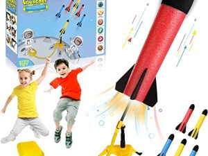 REFUN Toy Rocket Launcher for Kids