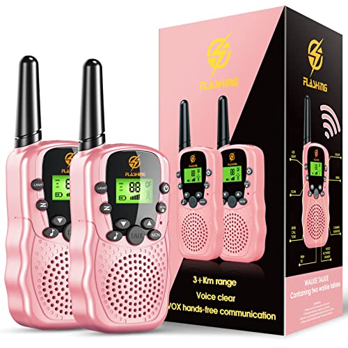 Toys for 3-12 Year Old kids: Walkie Talkies for Kid Birthday Gifts for Kids Age 3 4 5 6 7 8 9 10 Kids Camping Outdoor Toys Ages 3 4 5 6 7 8 Girl Kid Toys Ages 3-12 Year Old BPink Toys for 3-12 Year Old kids: Walkie Talkies for Kid Birthday Gifts for Kids Age 3 4 5 6 7 8 9 10 Kids Camping Outdoor Toys Ages 3 4 5 6 7 8 Girl Kid Toys Ages 3-12 Year Old BPink