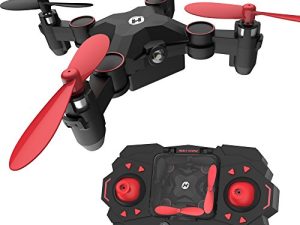 Holy Stone HS190 Foldable Mini Nano RC Drone for Kids Gift Portable Pocket Quadcopter with Altitude Hold 3D Flips and Headless Mode Easy to Fly for Beginners