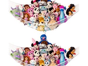 Lilly's Love Stuffed Animal Storage Hammock - Large 2 Pack - "STUFFIE PARTY HAMMOCK"