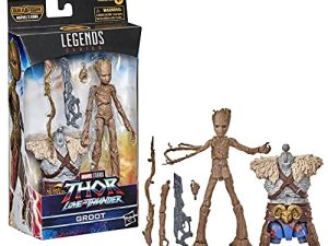 Marvel Legends Series Thor: Love and Thunder Groot Action Figure 6-inch Collectible Toy