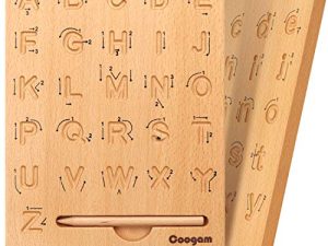 Coogam Wooden Letters Practicing Board