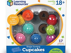 Learning Resources Smart Snacks Shape Sorting Cupcakes