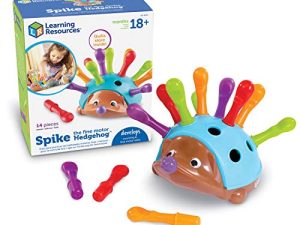 Learning Resources Spike The Fine Motor Hedgehog - 14 Pieces