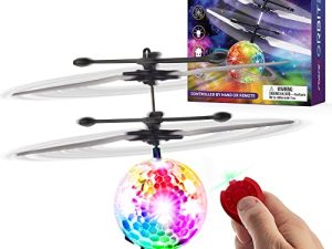 Force1 Orbiter Flying Orb Ball Hand Operated Drones for Kids- Flying Ball Drone Toy with Remote