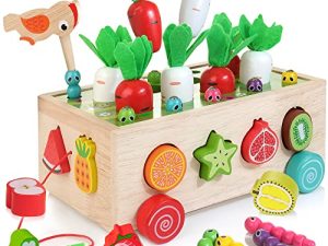 Bravmate Toddlers Montessori Educational Toys for Kids Age 2 3 4 Years Old
