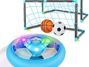 Kroyedfuw Hover Soccer Ball Set with 2 Goals