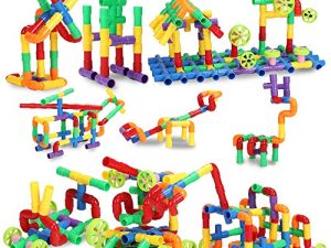 KAKATIMES STEM Building Blocks Toy for Kids