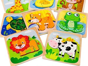 TOY Life Wooden Puzzles for Toddlers 1-3