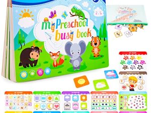 Foayex Montessori Toys for Toddlers Learning - Educational Busy Book Activities