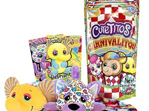 Basic Fun New Carnival Theme - Scented Cutetitos Carnivalitos - Surprise Stuffed Animals - Collectible Carnival Plush 7.5 inches