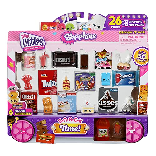 Shopkins Real Littles Mega Pack | 13 Plus 13 Real Branded Mini Packs (26 Total Pieces). Style May Vary Shopkins Real Littles Mega Pack | 13 Plus 13 Real Branded Mini Packs (26 Total Pieces). Style May Vary