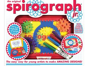 Spirograph Jr. — Jumbo Sized Gears — Arts and Craft Design Kit for Smaller Hands — Ages 3+