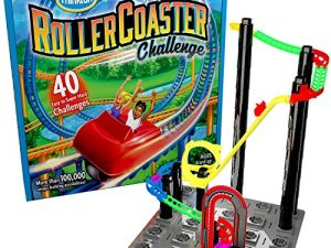 ThinkFun Roller Coaster Challenge STEM Toy and Building Game for Boys and Girls Age 6 and Up – TOTY Game of the Year Finalist